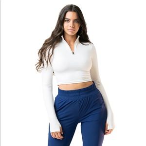 Brand New - Balance Athletica Refine Cropped Zip